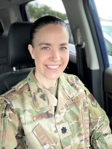 jenn carey military image